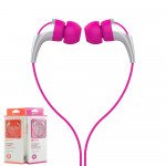 Wholesale KIKO CX330 Powerful Stereo Earphone Headset with Mic (CX330 Hot Pink)